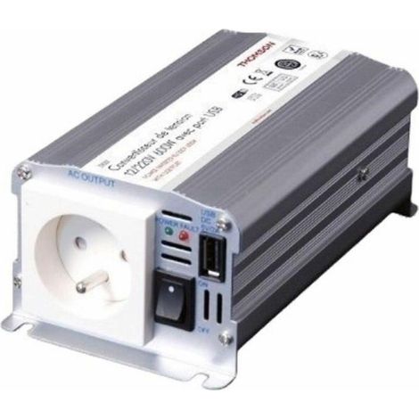 Thomson Spannungswandler 12V auf 220-240V mit USB