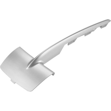 Moldura cromada para la rejilla del parachoques delantero izquierdo 51117303113 para BMW X5 F15 35I 35Ix 35Dx 40Ex 2014 2015 2016 2017 (1/5)