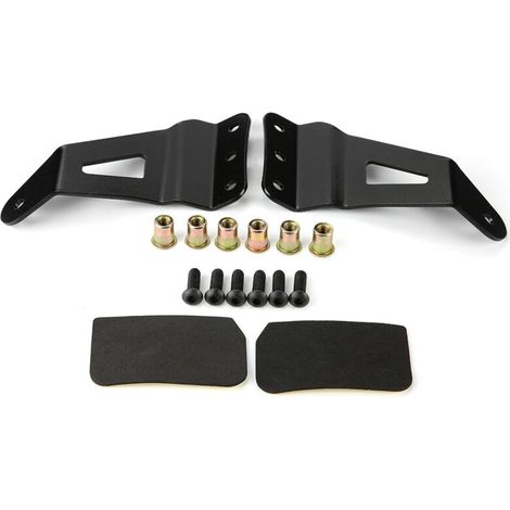 52 Inch Curved LED Light Bar Mounting Brackets for 1999 – 2015, Metal Bracket Kit for Easy Installation.