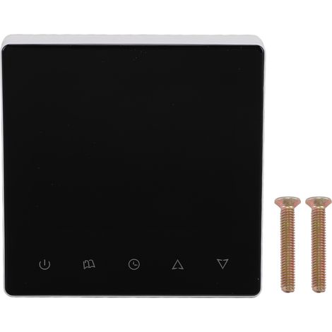 Thermostat mural intelligent programmable à écran tactile pour la maison, 220 V CA (1/5)