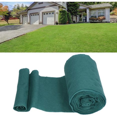 Tapis de semis biodégradable, tapis écologique horticole, tapis de semis de gazon, tapis de gazon non tissé, 0,2 x 10 m (1/5)