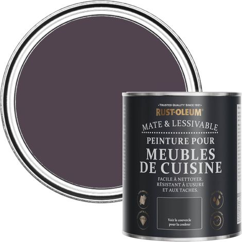 Peinture Violette pour Meubles de Cuisine, Finition Mate - Jus de raisin 750ml (1/5)