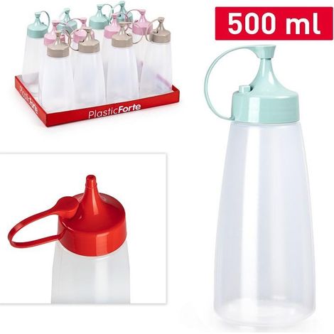 1 Pezzo Bottiglia Dispenser Texas 500 ml 3 Colori Disponibili (1/2)