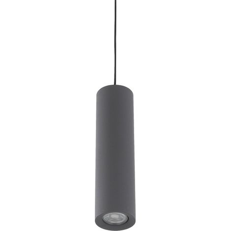 Italux Jet - Luminaire suspendu moderne gris 1 lumière LED, GU10 (1/2)