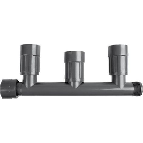 COLECTOR RAIN BIRD 1"H LOCA - 3 SALIDAS