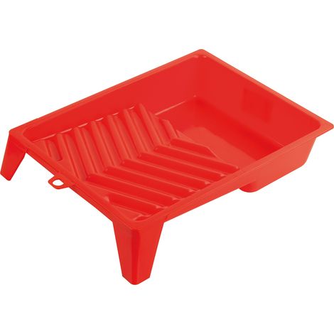 Bac Plastique XL pour Rouleaux de Peinture 180 mm – Bac à Peinture Résistant et Léger – Idéal pour Peinture Murale, Rénovation et Bricolage – Nettoyage Facile et Utilisation Ergonomique (1/2)