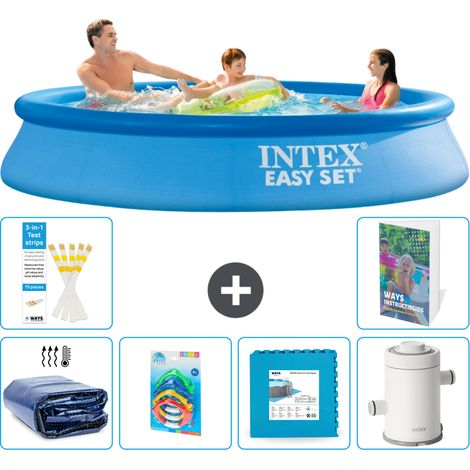 Intex Piscina Easy Set Rotonda - 305x61 cm - 7-pezzi  S55
