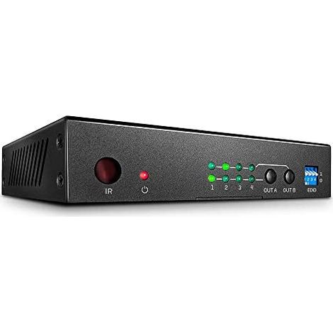 Lindy 38084 - Matrice di Commutazione AV 4x2 HDMI 2.0 18 Gbps (1/5)