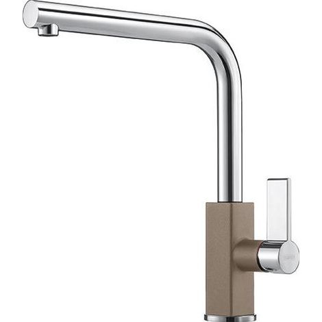 Franke Maris Canna girevole Oyster. Tipo di beccuccio: Tirare verso il basso, Colore del prodotto: Acciaio inox, Materiale del rubinetto: Acciaio inox. Altezza s... - MARISCROMATOOYSTER - 115.0392.337 (1/2)