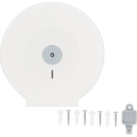 Porte-serviettes en papier, couvercle entièrement fermé, porte-papier hygiénique durable et épais, conception dentelée pour maison publique