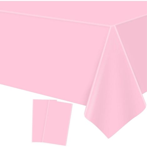 Nappe En Papier - 137 x 274 cm - Imperméable - Pour Fêtes, Mariages, Pique-Niques, Anniversaires - Lot De 3 (1/5)