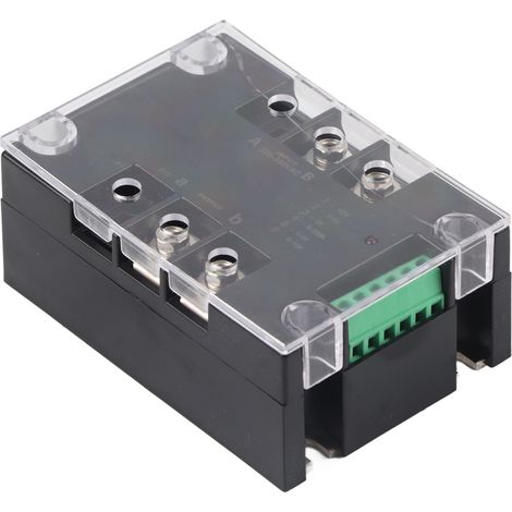 Régulateur de tension SCR monophasé à semi-conducteurs, relais de régulation électrique 220-380 V CA, SSR-120 WA-H, sans dissipateur thermique. (1/5)