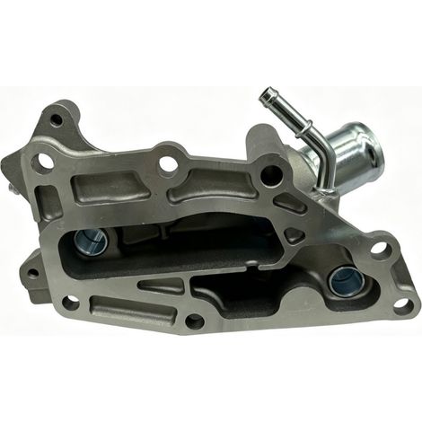 Raccord de tuyau de sortie d'eau en aluminium 11060-1KA1A (5 tuyaux) disponible pour Nissan Sunny, Nissan Sylphy et Nissan Hynix. (1/4)