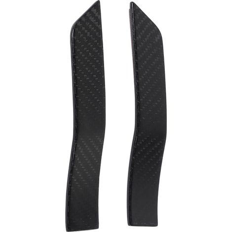 Carbon Fiber Side Marker Plate Cover for 2015-2021, Glossy Replacement Trim, Enhances Car Exterior, Easy Adhesive Installation (1/5)