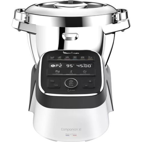 Robot de Cocina Moulinex Companion XL HF809820 1550W 4.5L 12 Programas