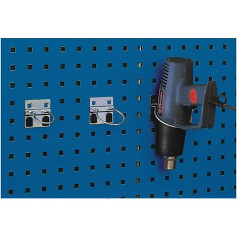 Rundhalter D.40mm verz.f.Lochplatten 5St./Btl.