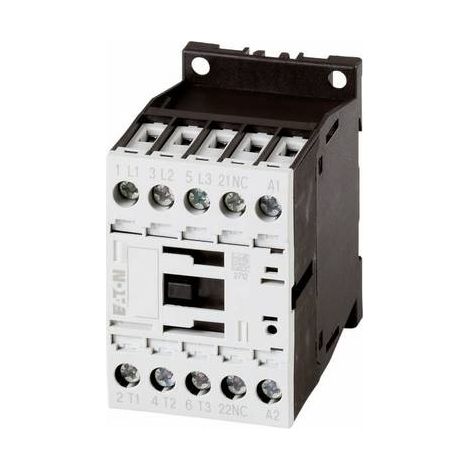 Contacteur Eaton série Eaton Moeller, 3 pôles , 1 NF, 12 A, 400 V, 5,5 kW ( Prix pour 1 ) (1/2)