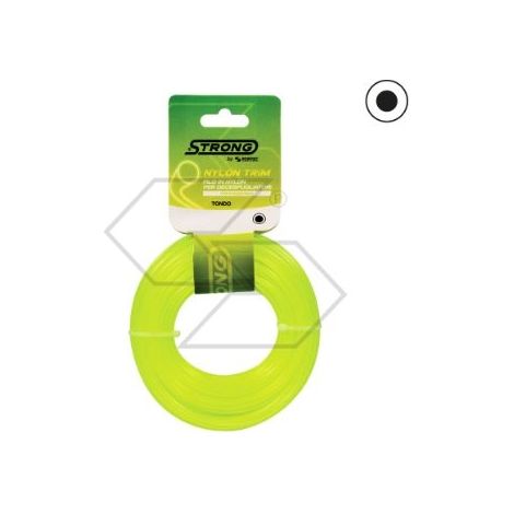 Blister filo per decespugliatore STRONG sezione tonda Ø 2.4 mm lunghezza 15 m