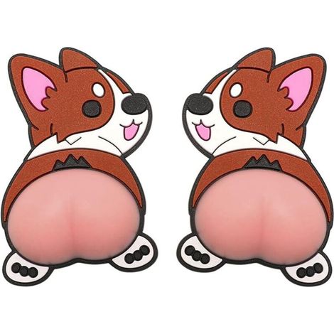 Autocollant Corgi - Décalcomanie Anti-collision Pour Pare-chocs Et Carrosserie - PVC Imperméable - 1 Pièce (1/5)