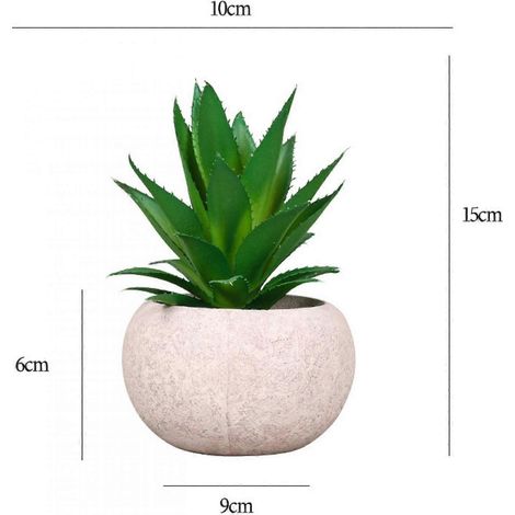 Plante artificielle décorative, plante d'intérieur artificielle, 1 pièce, plante artificielle en pot