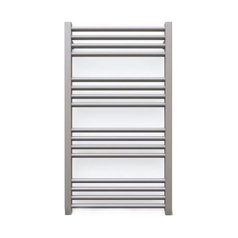 Scaldasalviette misto grigio (RAL 7047) alto 900 mm e largo 480 mm - 375 Watt - FIO900/480Z87047