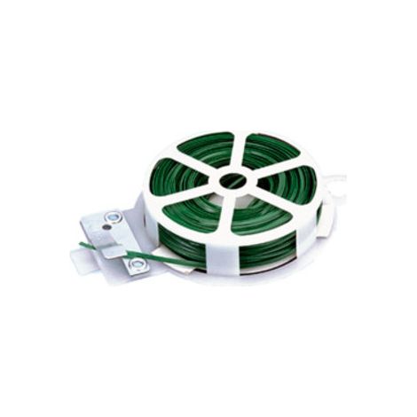 Bindedraht grüne Farbe. TWIST TIES" geschirmtes Band 100 m Electro Dh 49.015/100/V 8430552031887