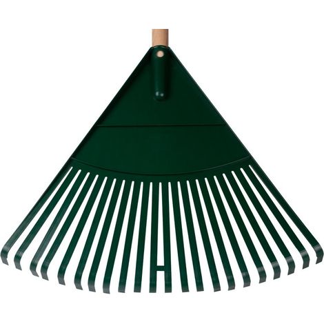 Laubrechen Strend Pro R121.WH, 22-lamellig, fächerförmig, Farbmix, Holzstiel 1300 mm, Farbmix