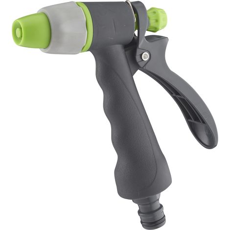 AROZ Pistola di irrigazione con lancia di irrigazione a getto regolabile automatico in plastica