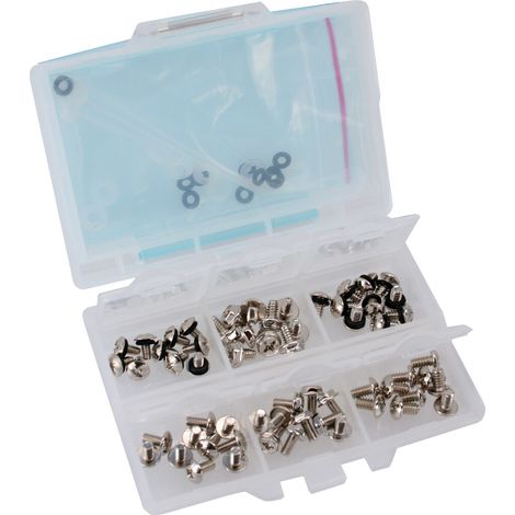 Set di viti inline 77789 acciaio inox 83 pezzi (1/3)