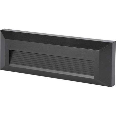 Segnapasso led v-tac rettangolare 3w 4000k nero vt-1162-b-n -1328 - 211328