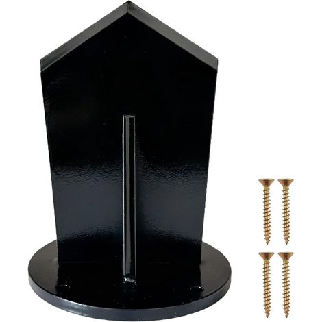 High Grade Steel Log Splitter with 4 Screws, Efficient and Easy to Use Wood Splitting Tool (1/5)