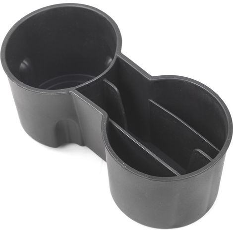 Suitable for 2021 Tesla Model 3Y center console storage box/armrest storage compartment - customizable, retractable - cup holder (TPE type) (1/4)