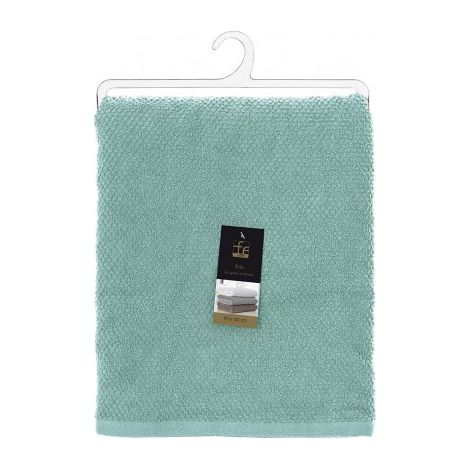 TELO DOCCIA 90X140CM ACQUA MARINA IN COTONE