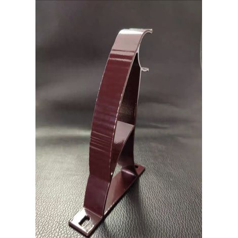 JSSEVN-Support Tringle Rideaux sans Perçage pour Coffre Volet Roulant - Fixation Autocollante, Convient aux Barres, Lot de 2, Métal (1/5)