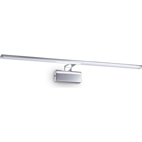 Applique Moderna Alma Metallo Cromo Led 18W 3000K Luce Calda (1/2)