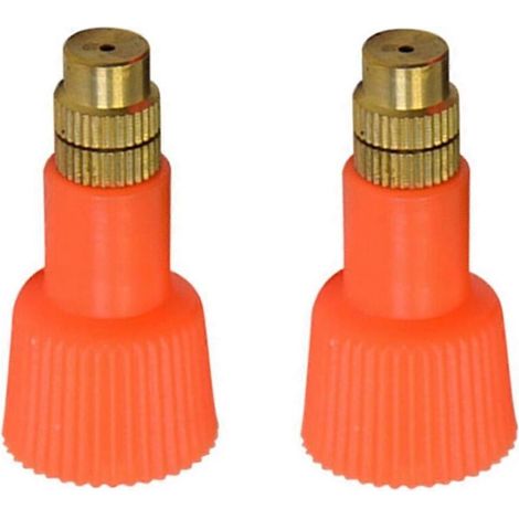 2pcs Garden Sprayer Nozzle for Watering and Misting Sprays Bottle Accessories Easy Installation and Leakproof Caps (1/4)