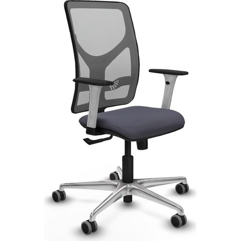 Chaise de bureau piqueras y crespo Motilla blanc support lombaire (1/2)