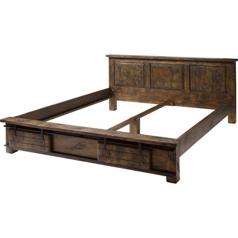Bett Mango 180x200 braun lackiert RAILWAY 442