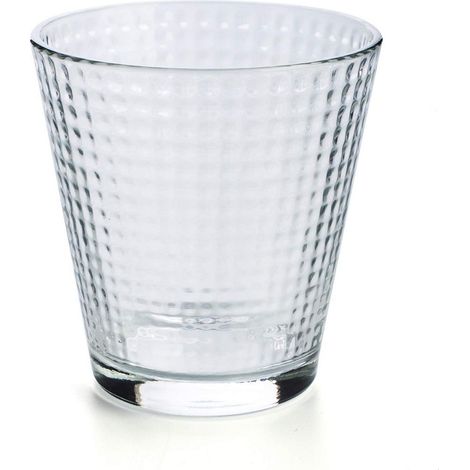 Set de Vasos Quid Lina Transparente Vidrio 250 ml 6 Piezas (1/4)