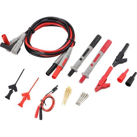 Fil de Multimètre, Fils de Test de Multimètre Numérique électronique P1300C pour des Mesures Efficaces et Précises, Adaptés à les Tests, Fils de Test (1/5)