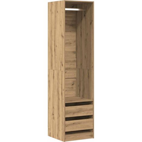 Maison Exclusive - Armadio Rovere Artigianale 50x50x200 cm in Legno Multistrato