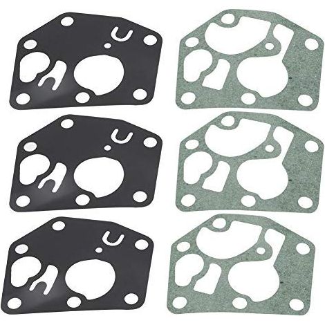 3 X Dichtung Vergaser Membran Passend für Briggs und Stratton (1/5)