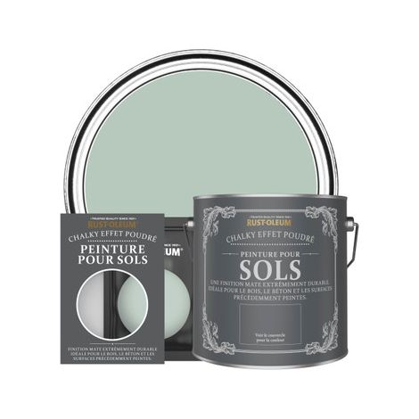 Peinture pour Sols Chalky - Vert d'Eau (1/3)