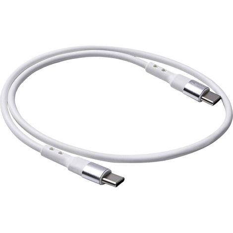 Akyga Câble USB USB-C® mâle, USB-C® mâle 0.50 m blanc AK-USB-39 (1/2)