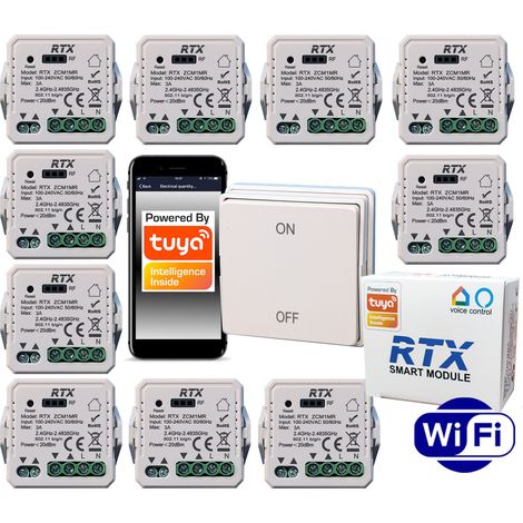 10x telecomando per tapparelle TUYA WiFi RFR1K GRATUITO (1/5)