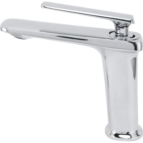 Robinet de Cuisine, Robinet d'évier Robinet d'eau de lavabo Robinet d'évier de Salle de Bain Robinet monotrou en cuivre pour Toilettes pour commodes pour Cuisines pour salles de Bains pour(G/2) (1/4)