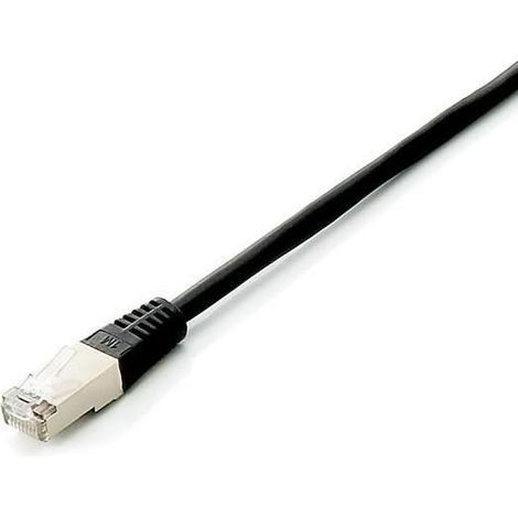 equip Patchkabel Schwarz 1 m CAT 6a