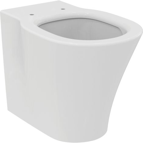 Ideal Standard – WC à poser AquaBlade blanc – Céramique vitrifiée – Rinçage silencieux 4,5L – Compatible réservoir encastré - E004201 (1/5)