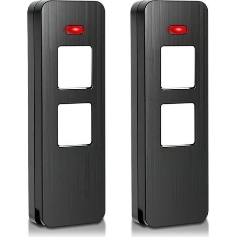 Lot de 2 émetteurs de porte de garage 868 MHz pour été Pearl Twin S10019-00001, 2 canaux pour SOMloq2, 4018V0004, pour 4015862001900 (1/5)