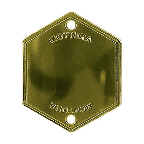 Mottura Mostrina Copriforo Finitura Bronzata (Senza Entrata Chiave).